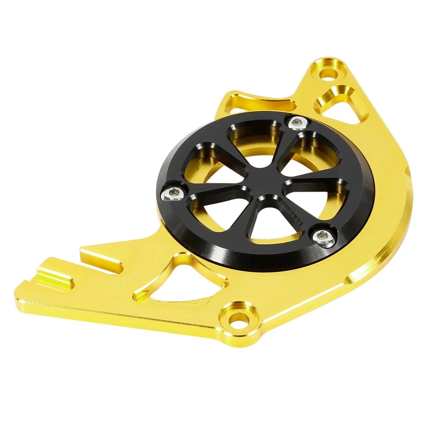 Gold Tone Motorbike Chain Guard Sprocket Engine Cover for Honda MSX125 (2013-2023)