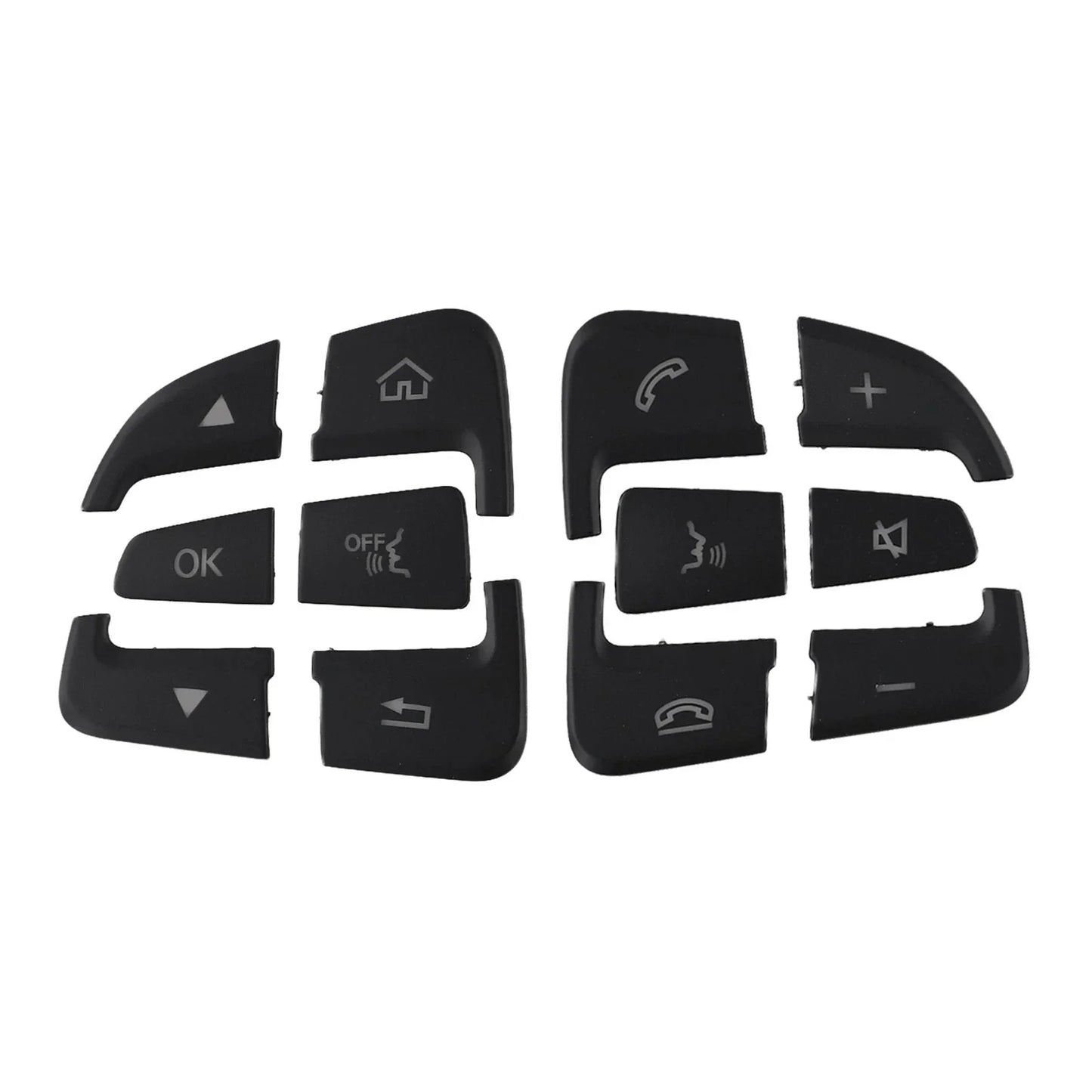 Button Cover Sticker for Mercedes C-Class W205 (2014–2021)