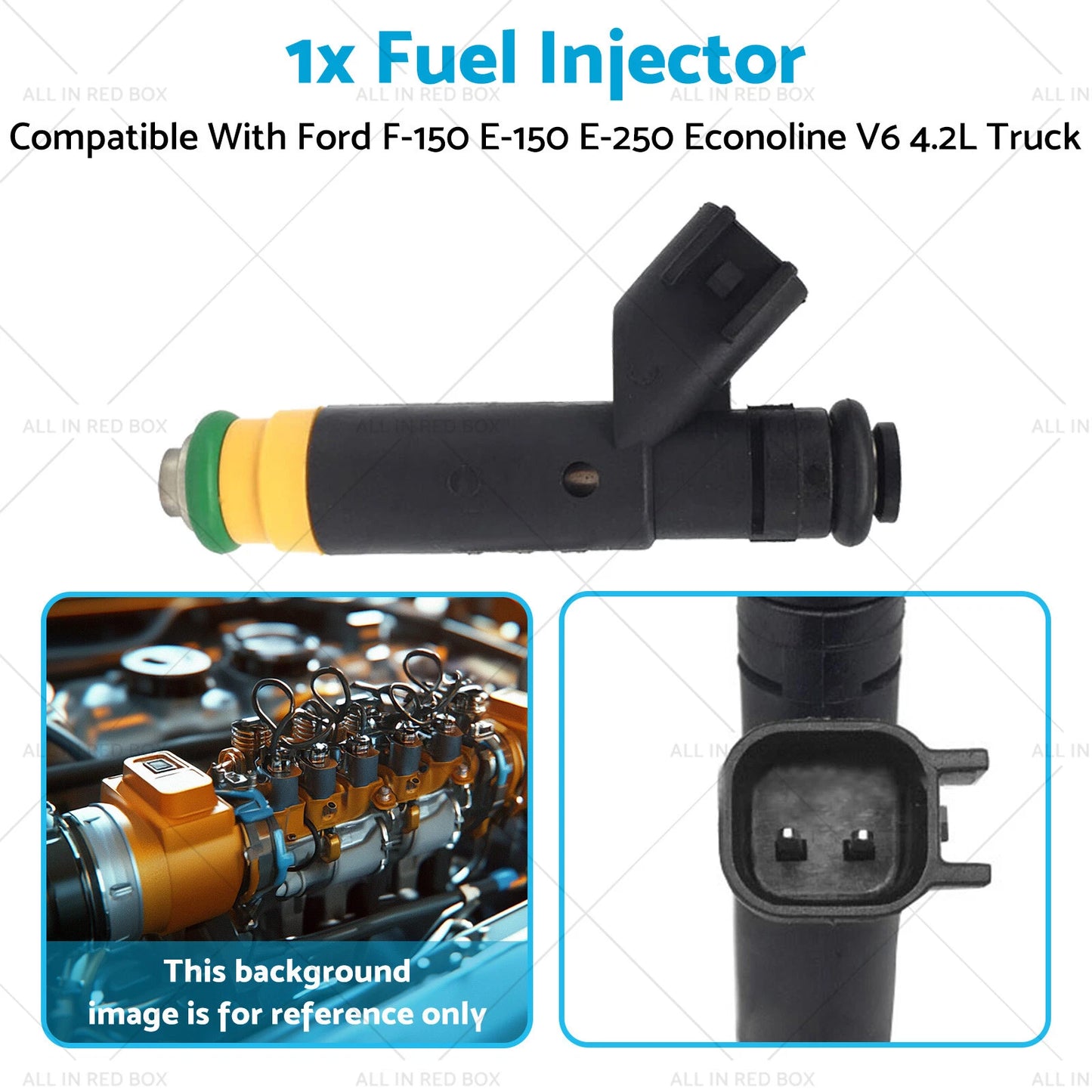 Fuel Injector for Ford F-150 E-150 E-250 Econoline V6 4.2L (1999-2003)