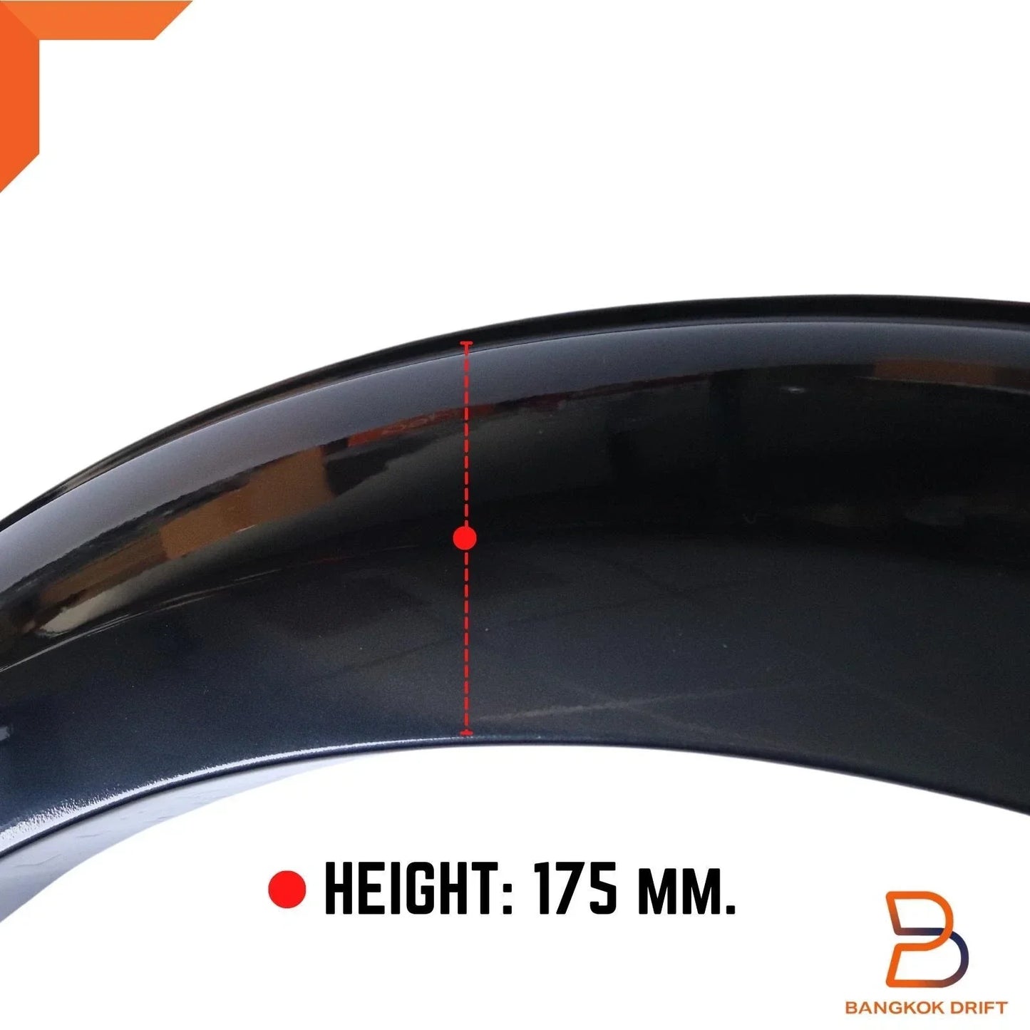 42A Fender Flares for Ford Ranger PX2 Dual Cab 2015-2018