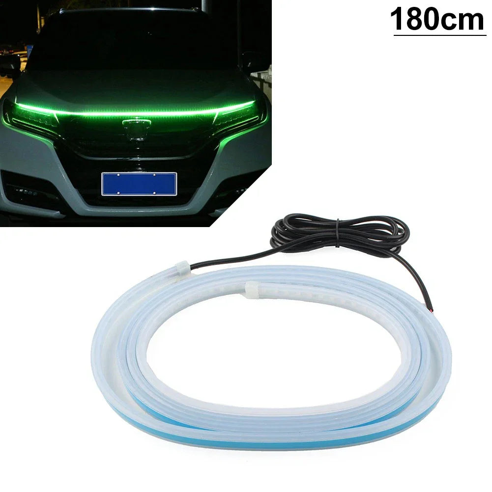 180cm Flexible Daytime Running Light Strip for Car (No Year Specified)