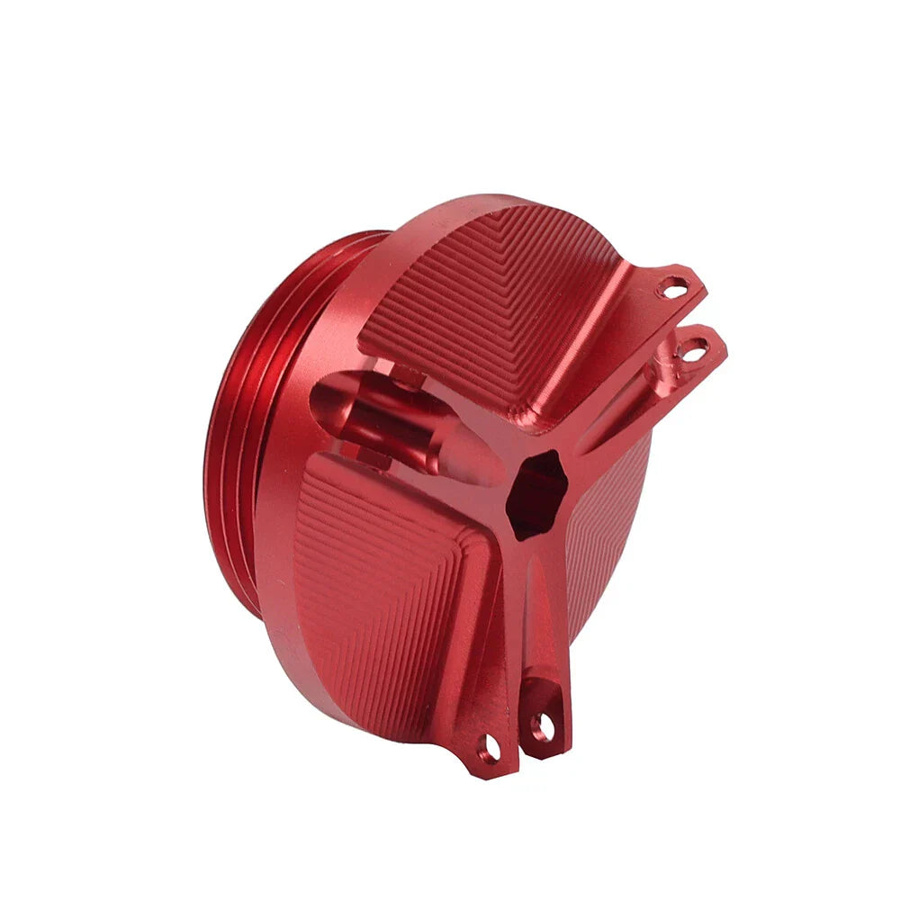 Red Engine Oil Filler Cap Cover for Kawasaki Z750 ZX6R ZX636 ZX10R (2004-2023)