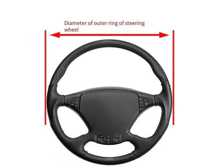 Breathable 3D Anti Slip Steering Wheel Cover for Trucks Buses