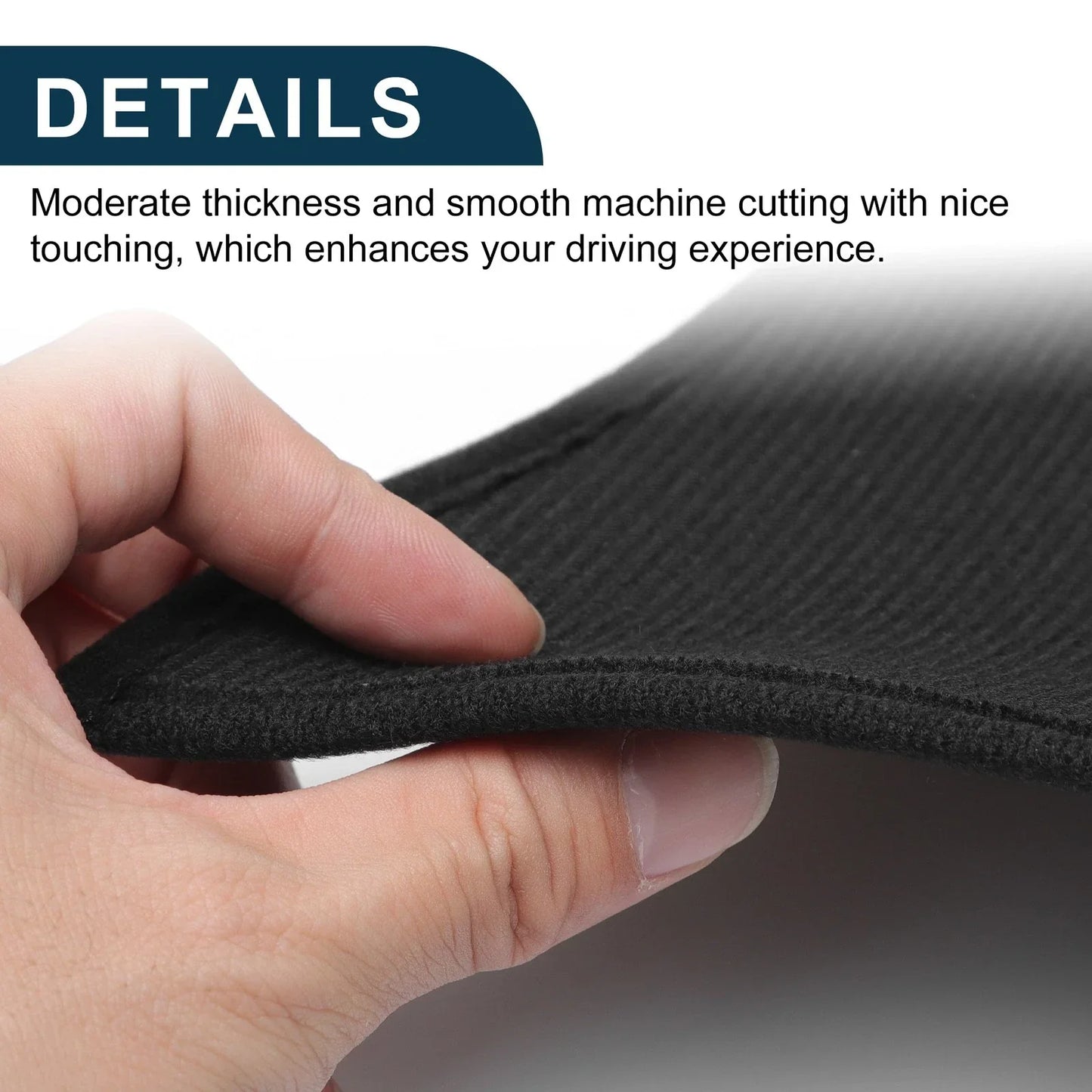Car Door Leather Anti-Kick Pad Sticker for Mercedes-Benz B200 (2000-2008)