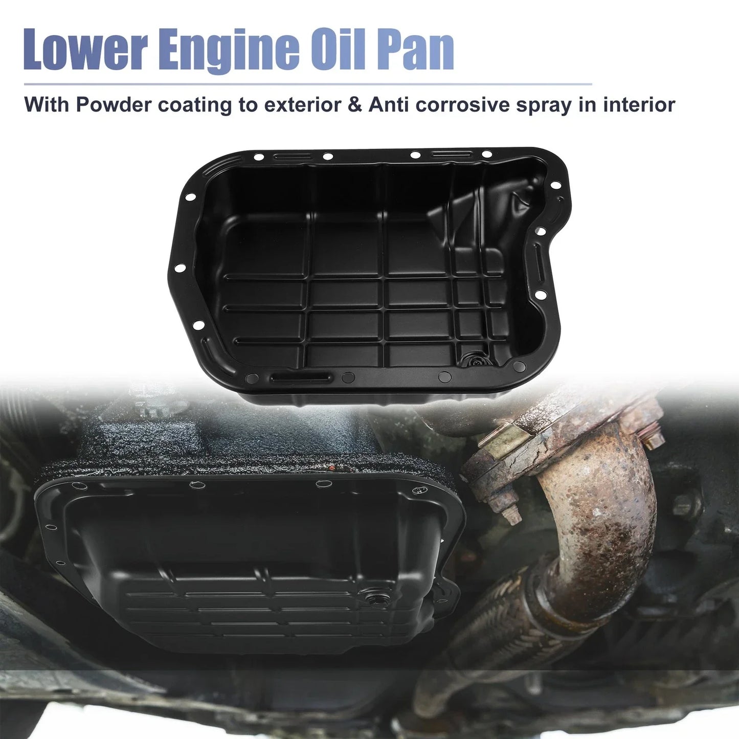 Transmission Oil Pan for Dodge Ram 1500 2500 3500 (2002-2023)