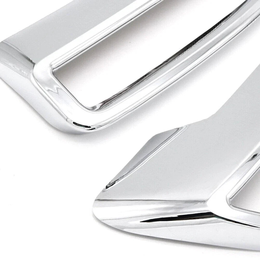 Stainless Steel Exhaust Muffler Tail Pipe Cover for Peugeot 3008 5008 (16-19)