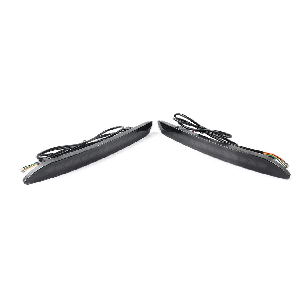 Smoked Black Rear Bumper DRL Turn Signal Brake Lamp for Honda Accord (2023-2024)
