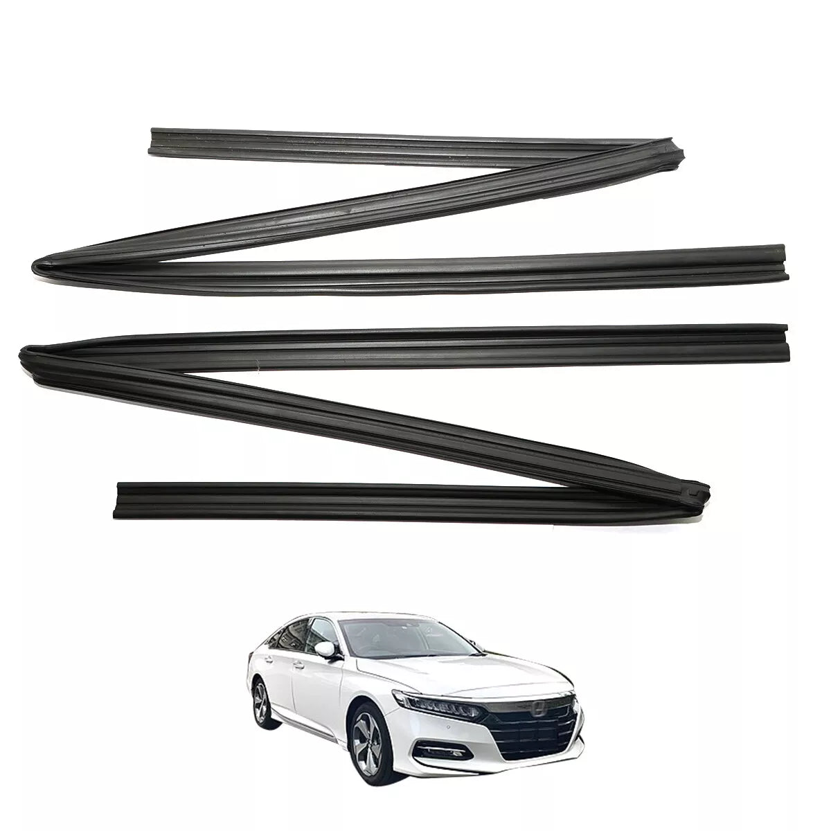 Rear Door Glass Run Channel for Honda Accord 2013-2017