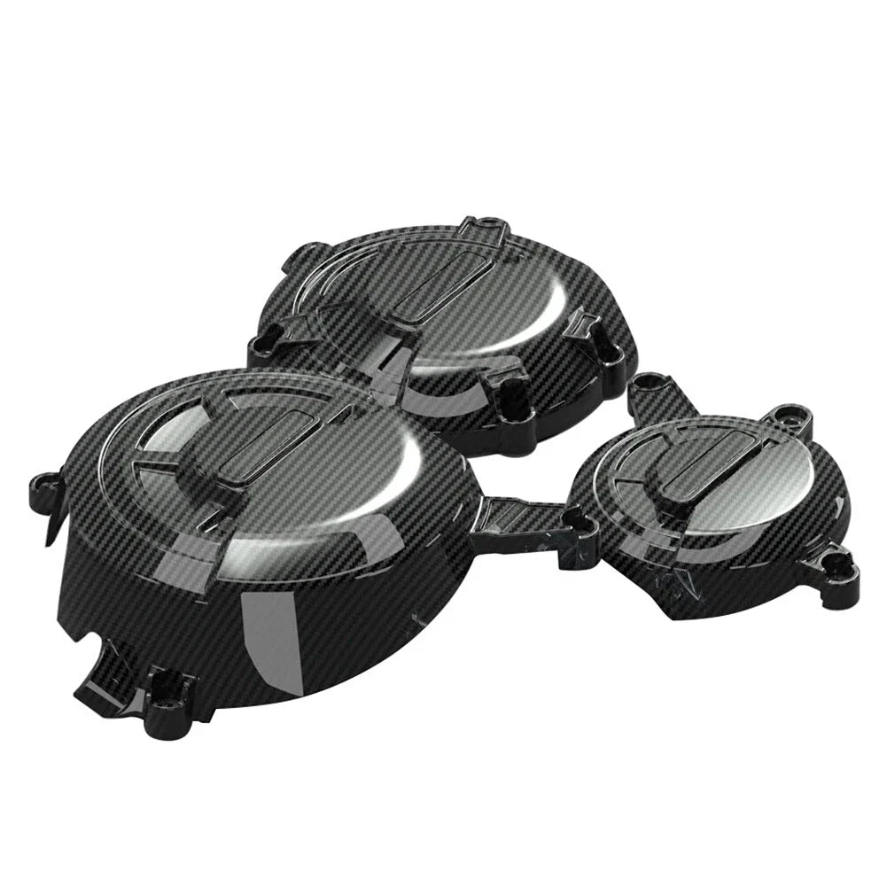 Carbon Fiber Engine Cover Protector Set for Honda CB1000R (2018-2023)