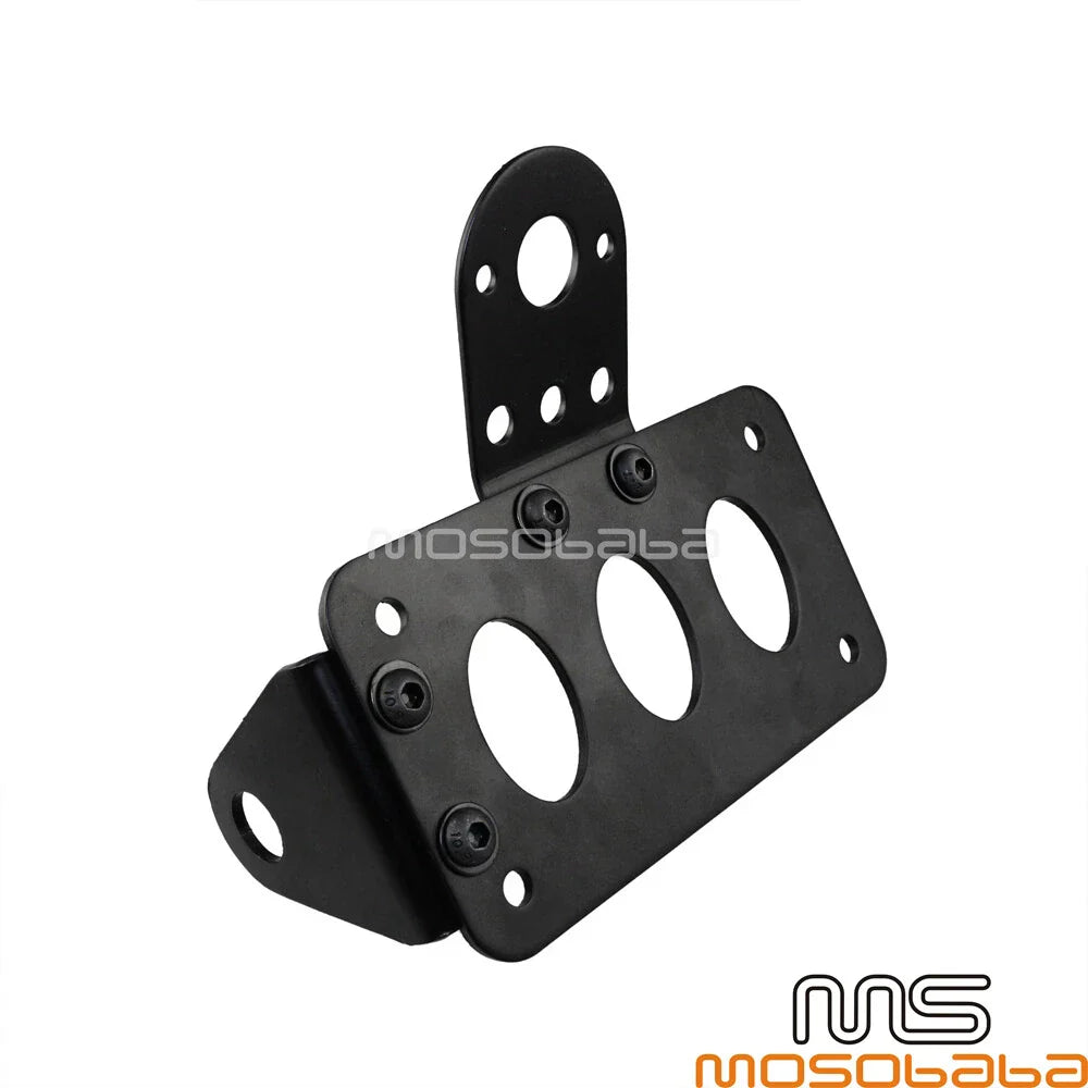 3/4" Taillight License Plate Bracket for Harley Chopper Bobber