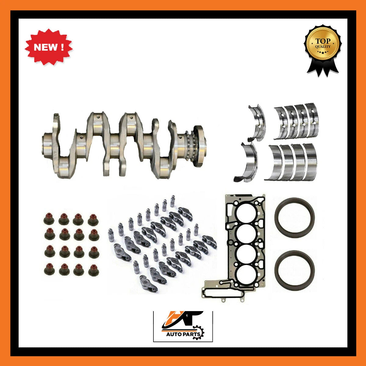 Crankshaft Engine Rebuild Kit Replacement for BMW MINI N47 (2007–2015)