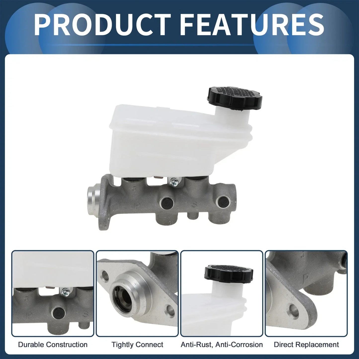 Brake Master Cylinder with Reservoir for Hyundai Getz (2005-2009)