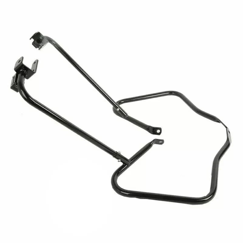 Black Saddlebag Luggage Bracket Guard for Harley Road Glide (2014-2023)