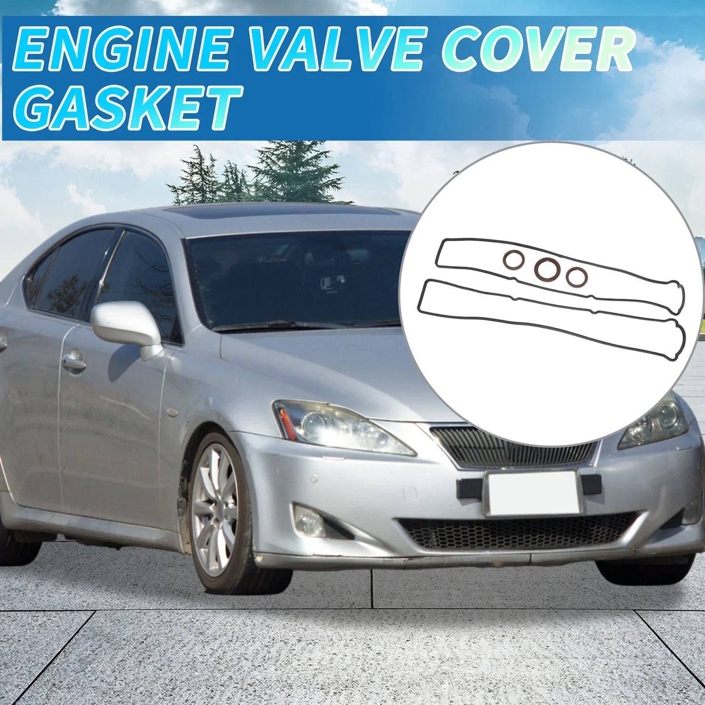 Valve Cover Gasket for Lexus GS300 1993-2005 6-Cyl 3.0L (1993-2005)