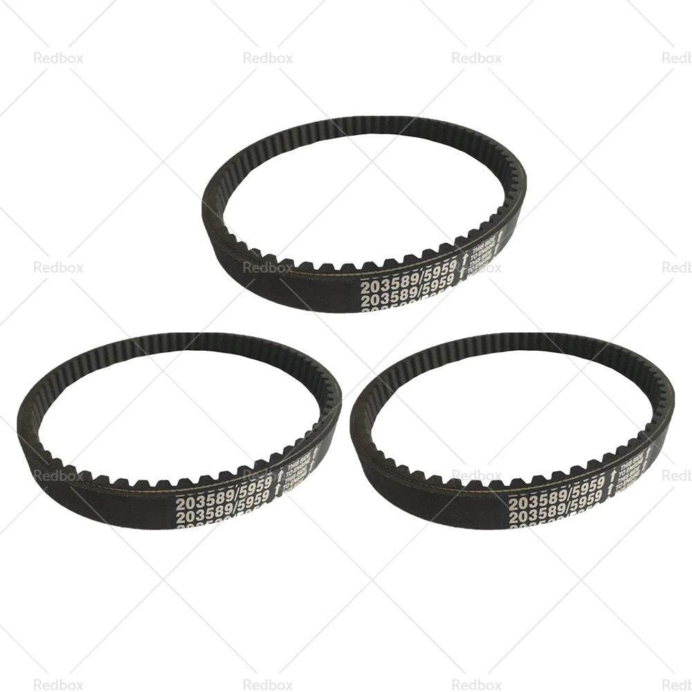 3PCS Drive Belt for 30 Series Comet TAV2, Manco 5959, KT196
