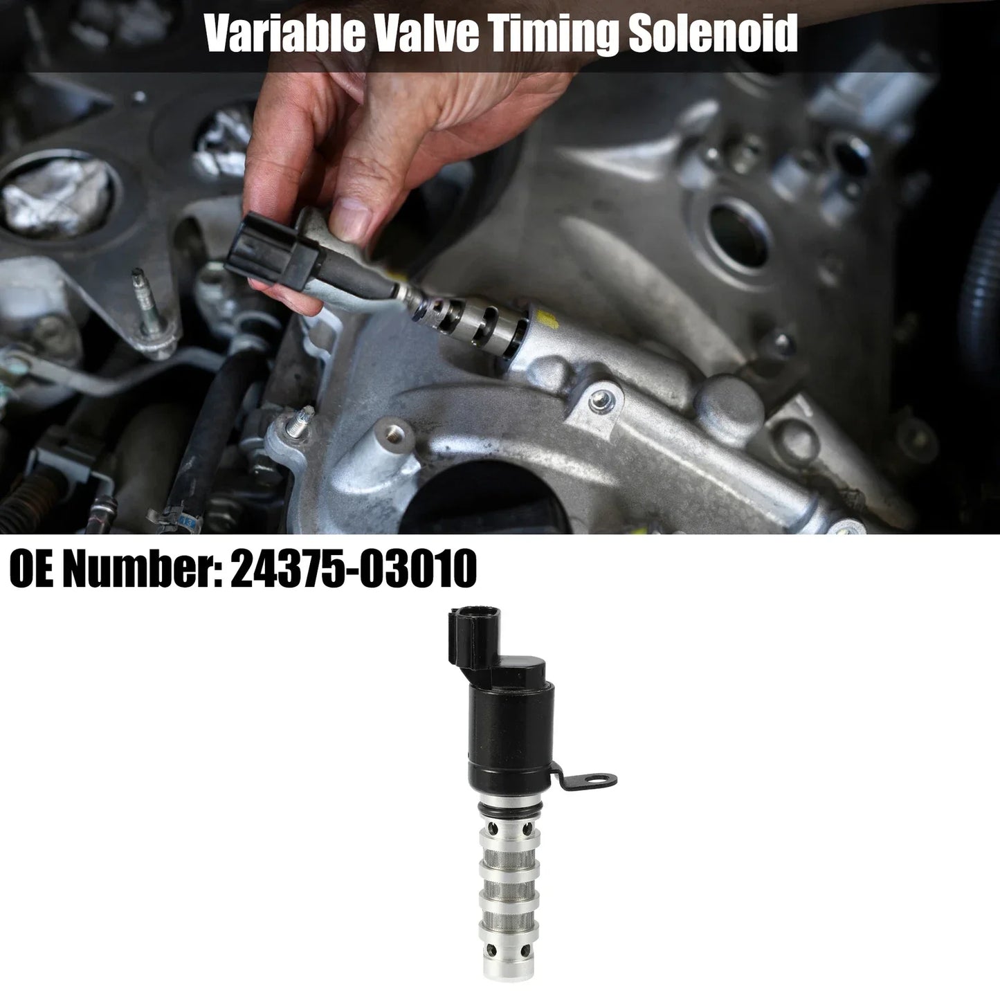 Variable Timing Oil Control Valve Solenoid for Hyundai Kia (2006-2010)