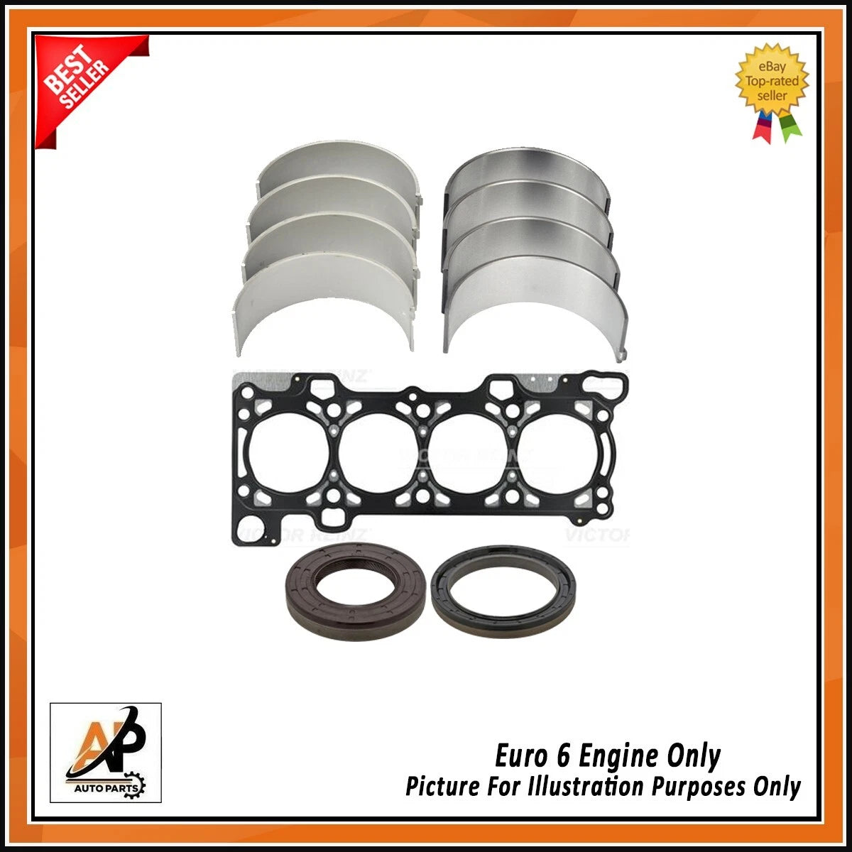 Engine Rebuild Parts Kit for Fiat Ducato 2.3 Multijet Diesel (Euro 6) (2015–2024)