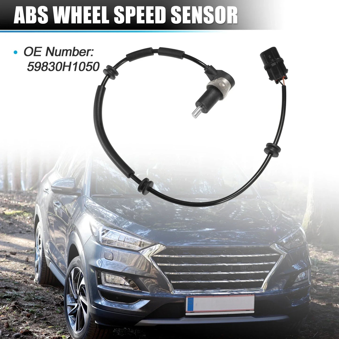 Front Right ABS Wheel Speed Sensor for Hyundai Terracan (All Years)