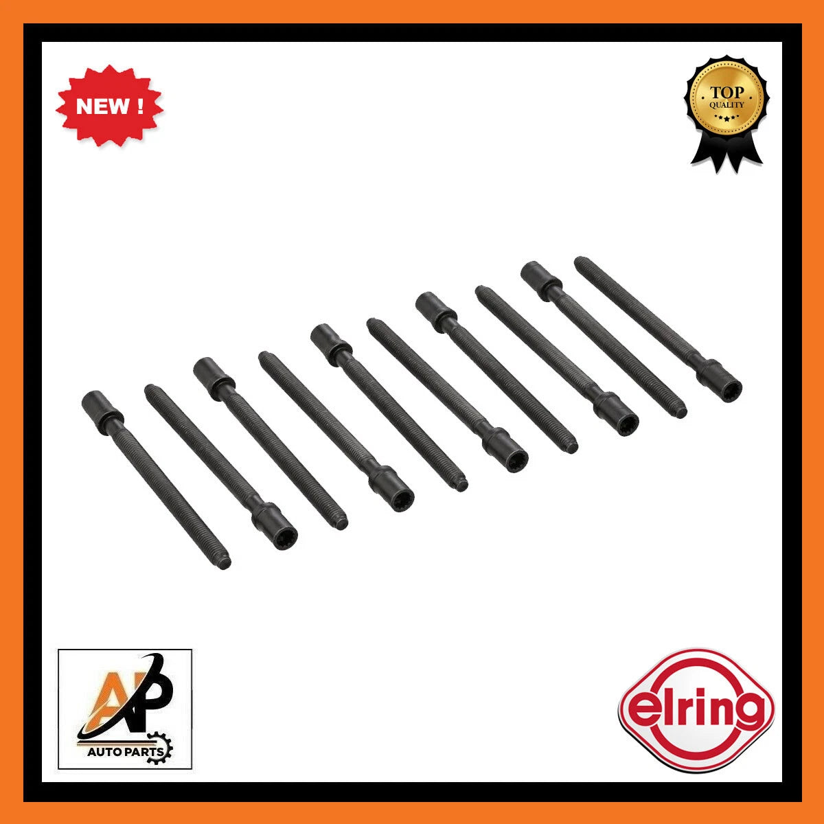 Cylinder Head Bolt Set OEM Replacement for Audi Cupra Seat Skoda VW () (1990–)