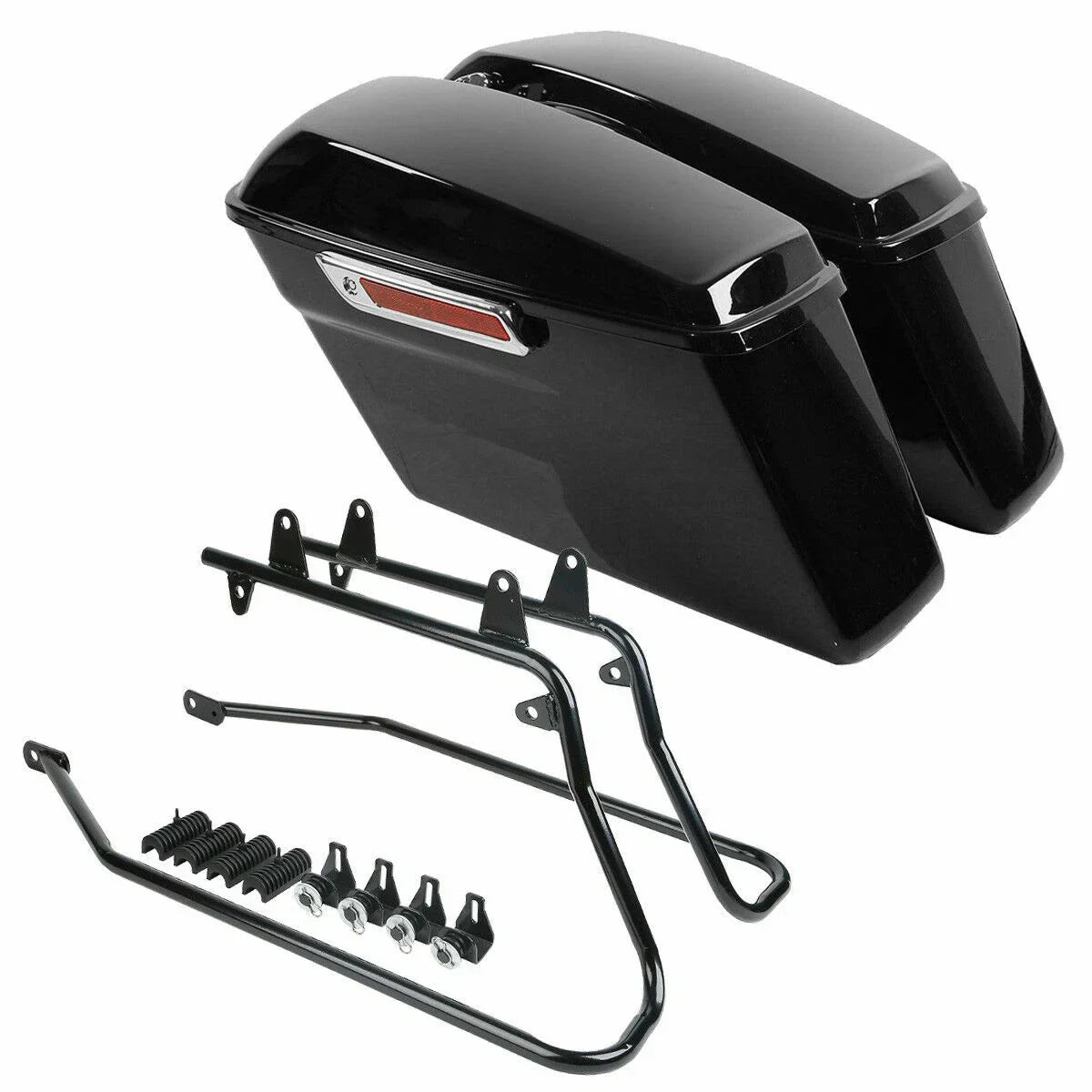 Saddlebag Conversion Bracket for Harley Softail Deluxe Fatboy 1984-2017