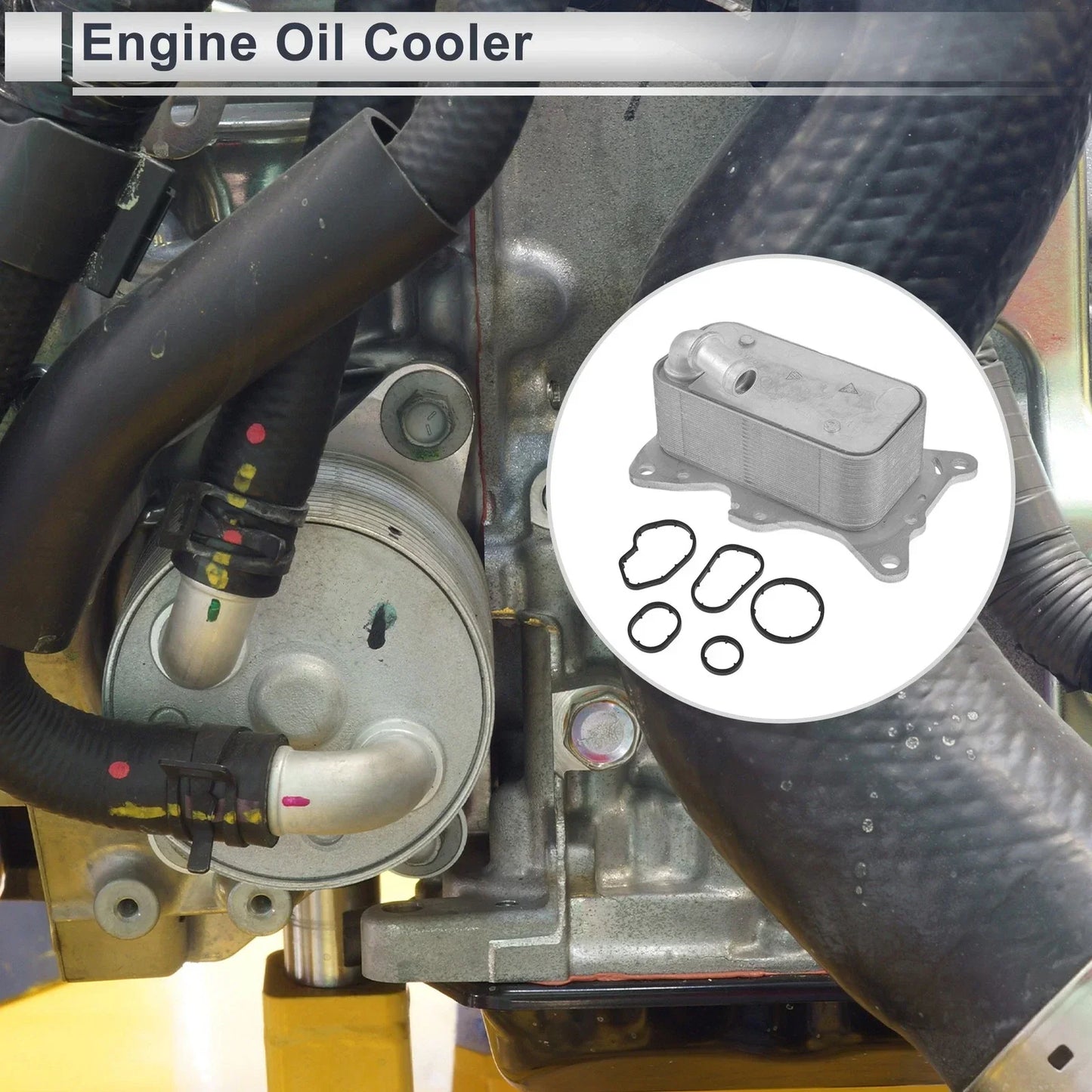 Engine Oil Cooler for Mercedes-Benz Sprinter (2007-2018) - 1 Set