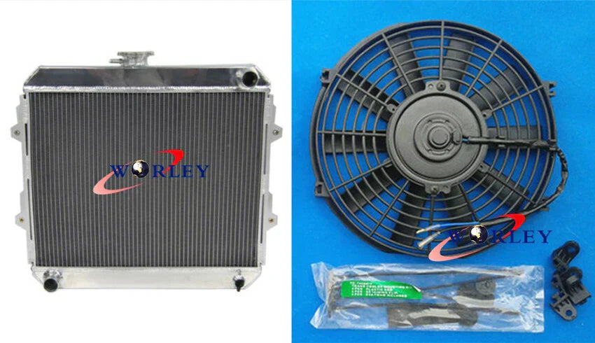 Radiator & Fan for Toyota Hilux RN85 YN85 RN105 RN110 RN130 22R 2.4L (91-97)