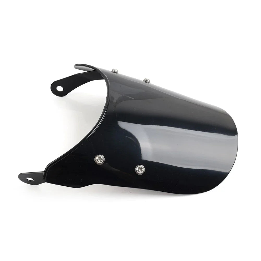 Headlight Windscreen for Yamaha T100 2003-2021 & XSR125 2021-2023 Black