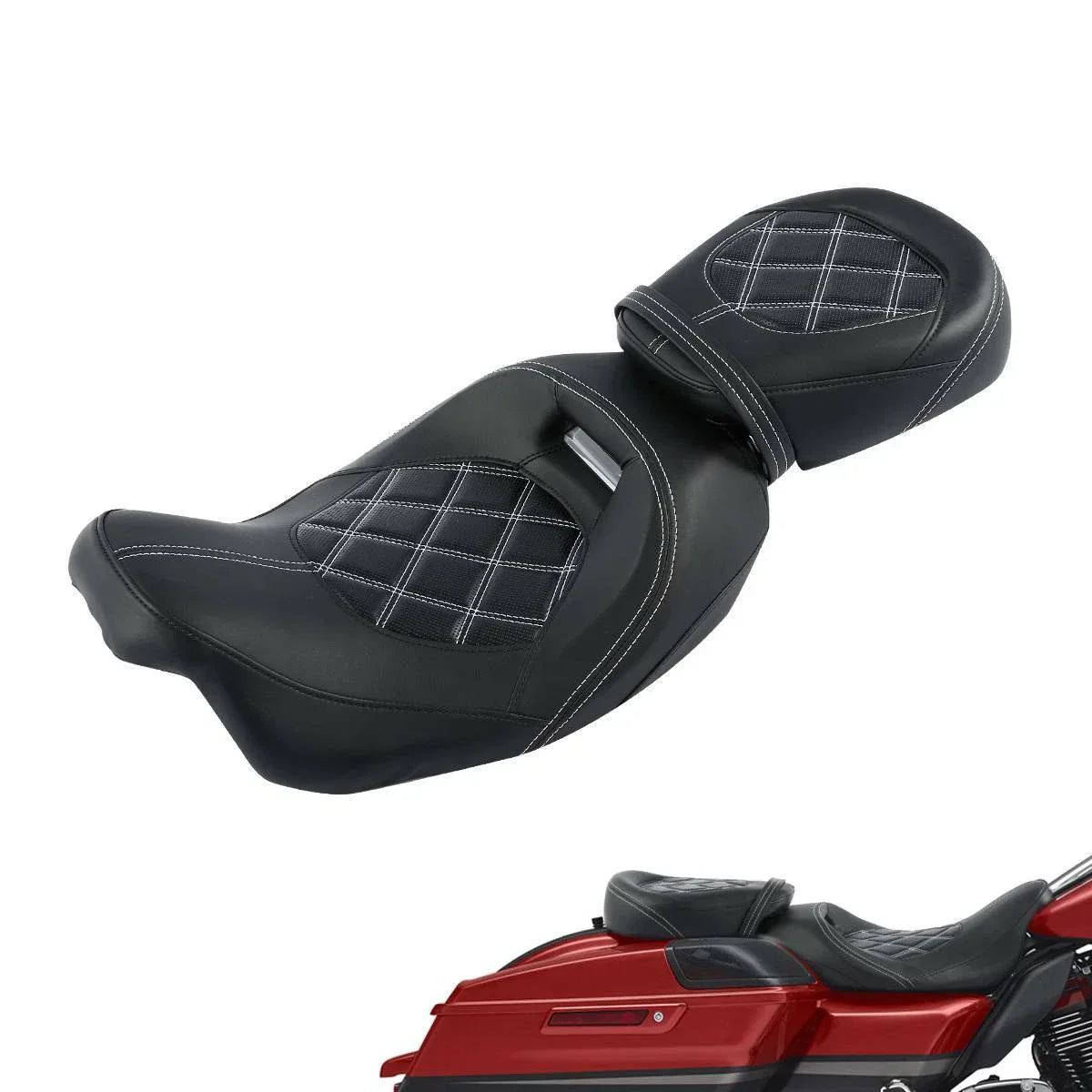 Saddlebag Lid Covers for Harley Street Glide (2014-2023)