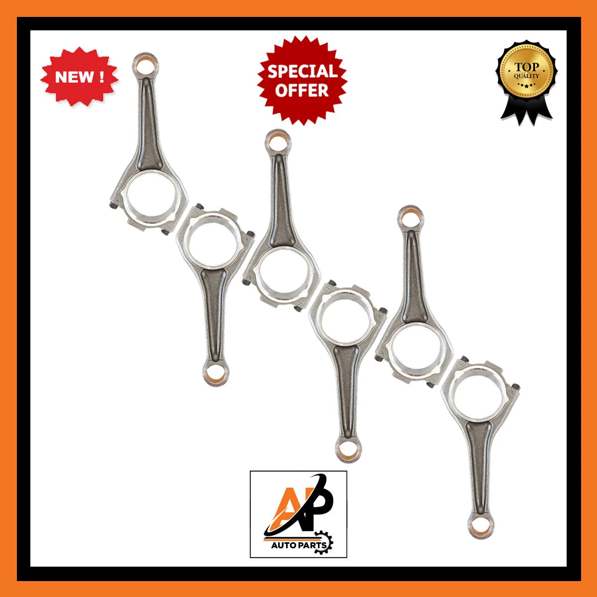 Connecting Rod Set Replacement for Land Rover Range Rover 5.0 (508PS) (2017–2021)