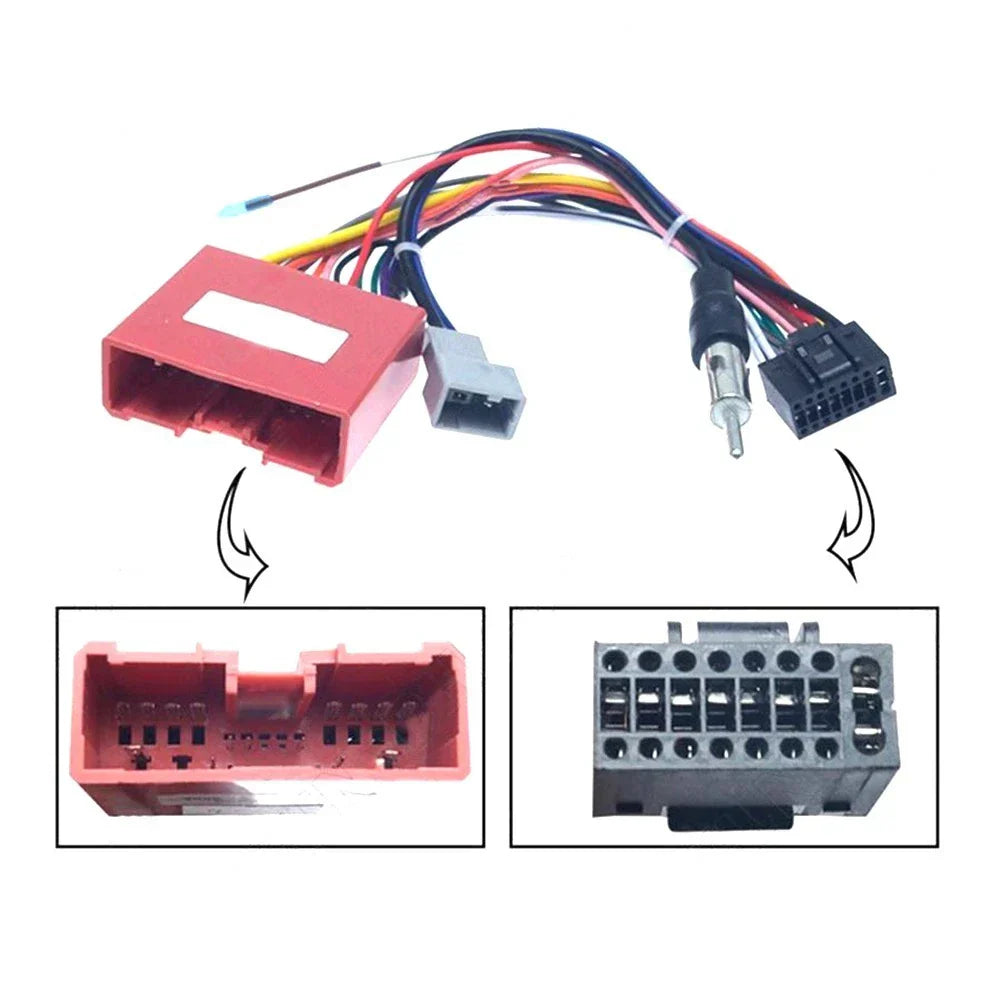 2 x Wiring Harness Connector / Stereo Adaptor for Mazda 2/3/6 (2008–2021)
