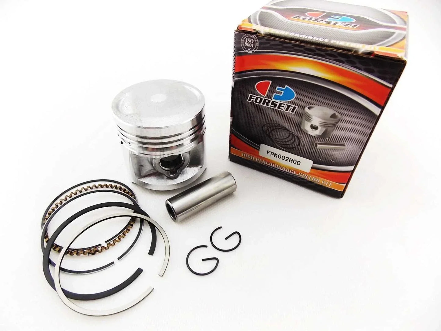 1. 1.00mm O/S Piston Kit for Honda XR80 (1979-2003) - 48.5mm Rings & Clips