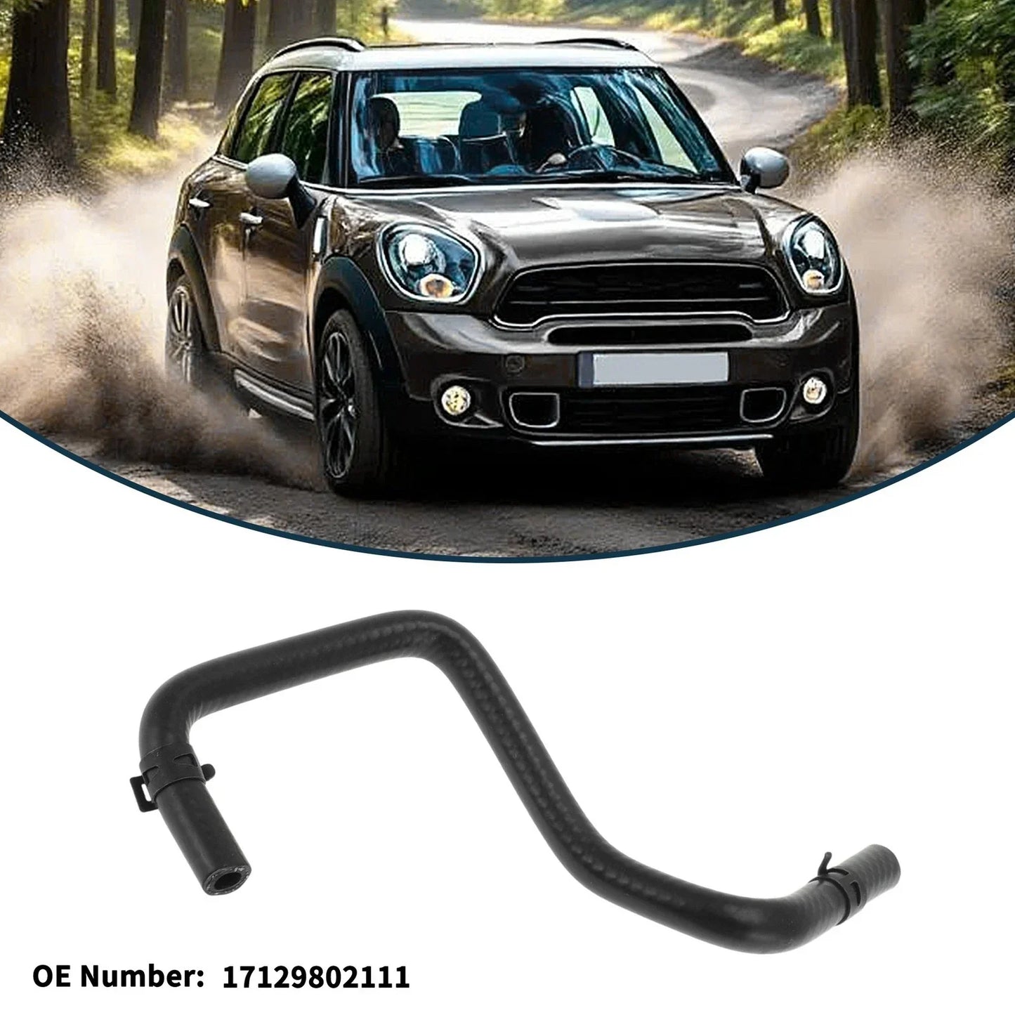 Radiator Hose for BMW Mini Countryman (2010-2016) Rubber Coolant Pipe