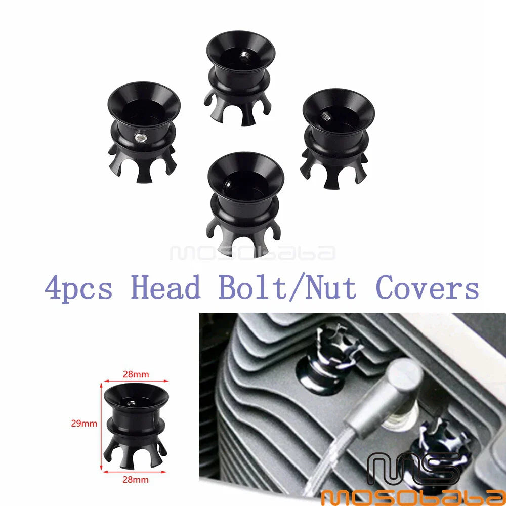 Head Bolt Engine Cover Nut Cap for Harley Sportster Twin Cam Big Twin