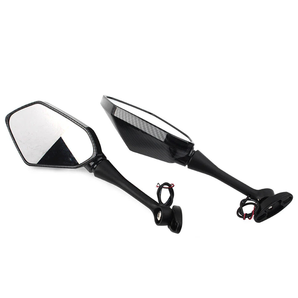 LED Turn Signal Side Mirrors for Honda CBR600RR CBR1000RR (2004-2007)