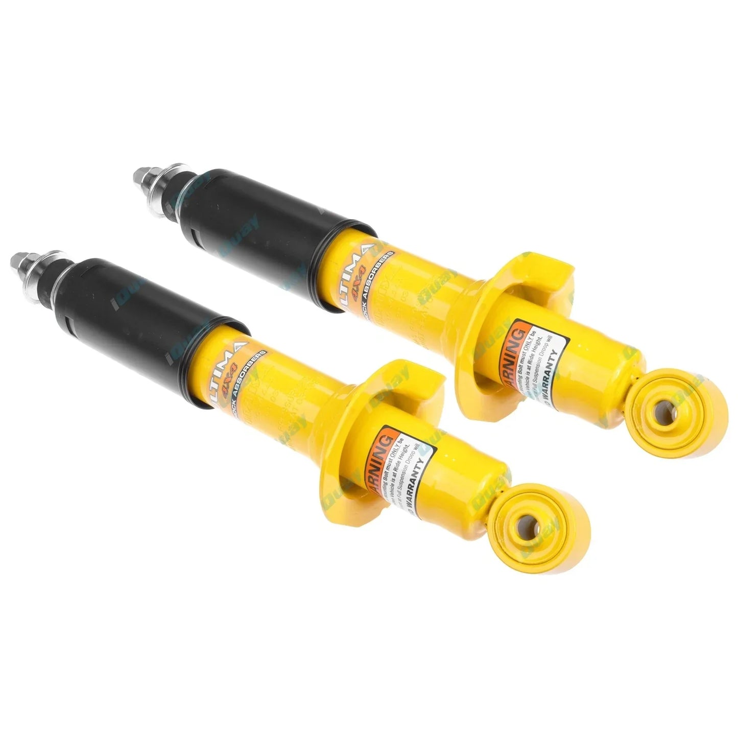 2 Front 4wd Gas Strut Shock Absorbers for Navara D40 2005-2015 Ute 2x4 4x4