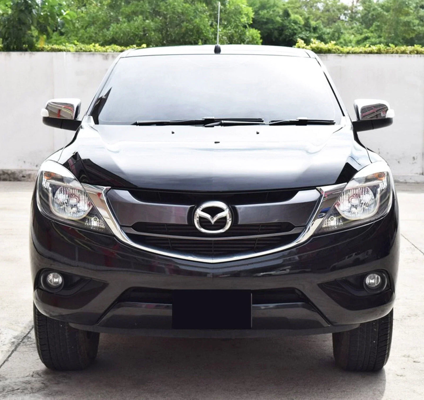 TYC Right Sport Black Headlight for Mazda BT-50 2012-2019 (Socket Included)