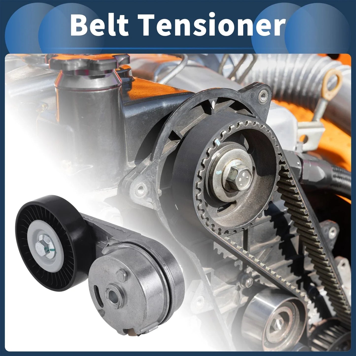 Belt Tensioner for Chevrolet Malibu 2012-2019 Metal 1 x Unit
