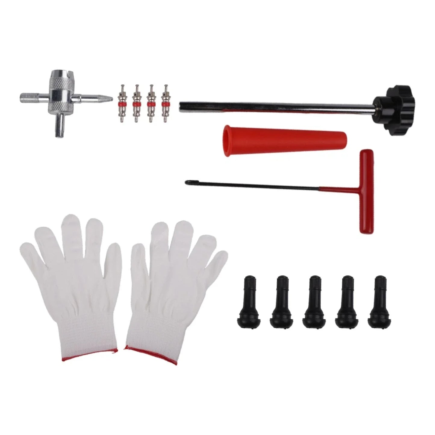 Quick Change Toolkit 13pcs Tire Valves for Most Models