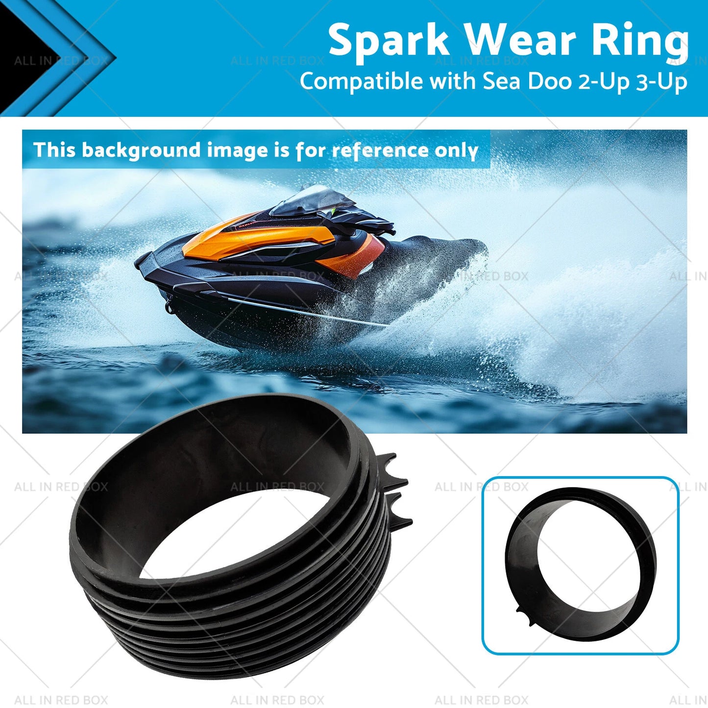 Spark Wear Ring for Sea Doo 2-Up 3-Up 900 HO Ace Trixx (2014-2020)