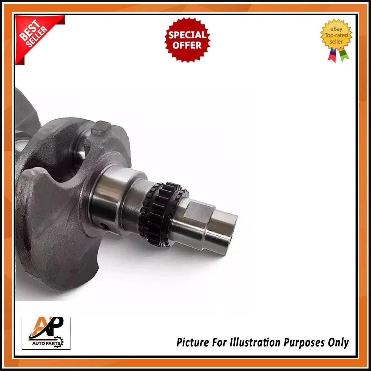 Crankshaft Replacement for Hyundai Accent Kia Soul Rio Veloster 1.4 (2012–2018)