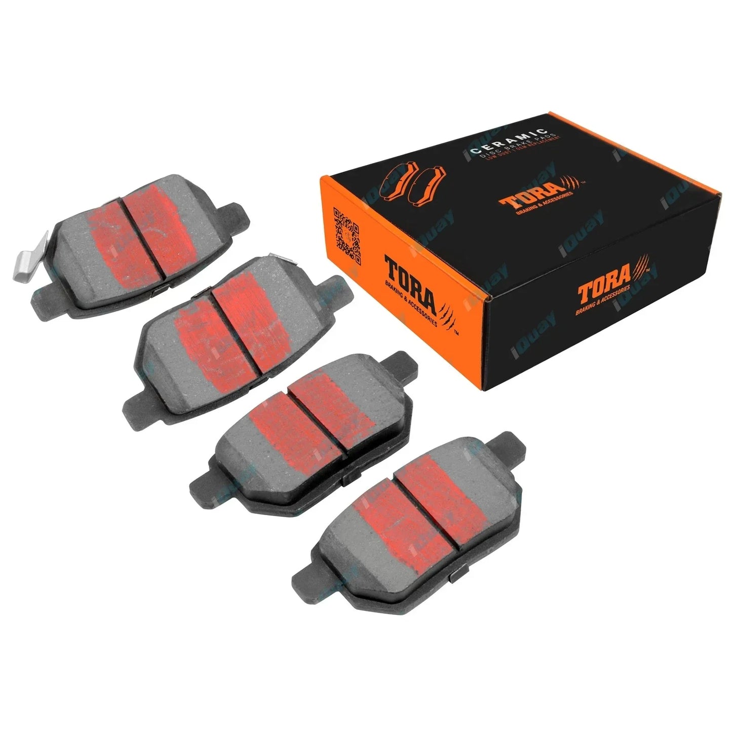 Rear Ceramic Disc Brake Pad Set for Toyota Rukus AZE151 2.4L 2AZFE 2010~16 Wagon