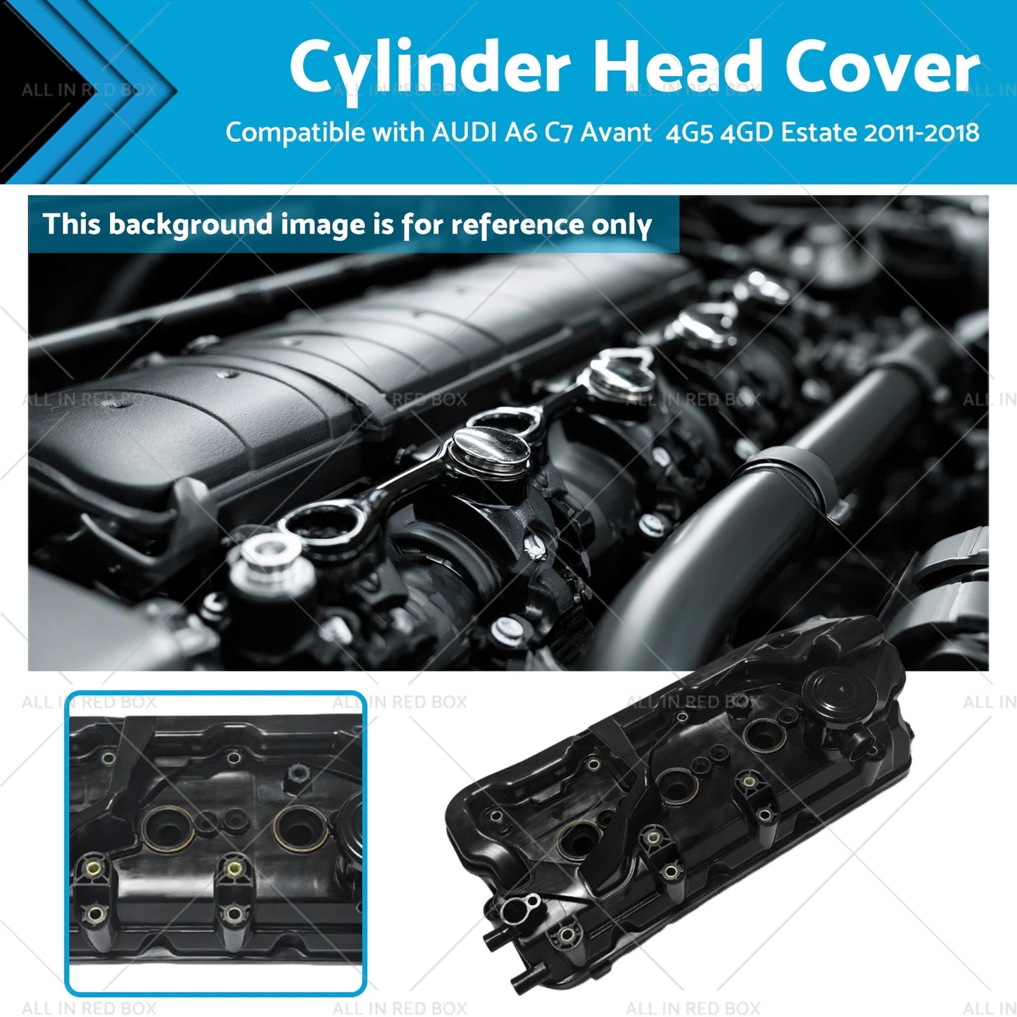 Cylinder Head Cover for Audi A6 C7 Avant 2012-2018