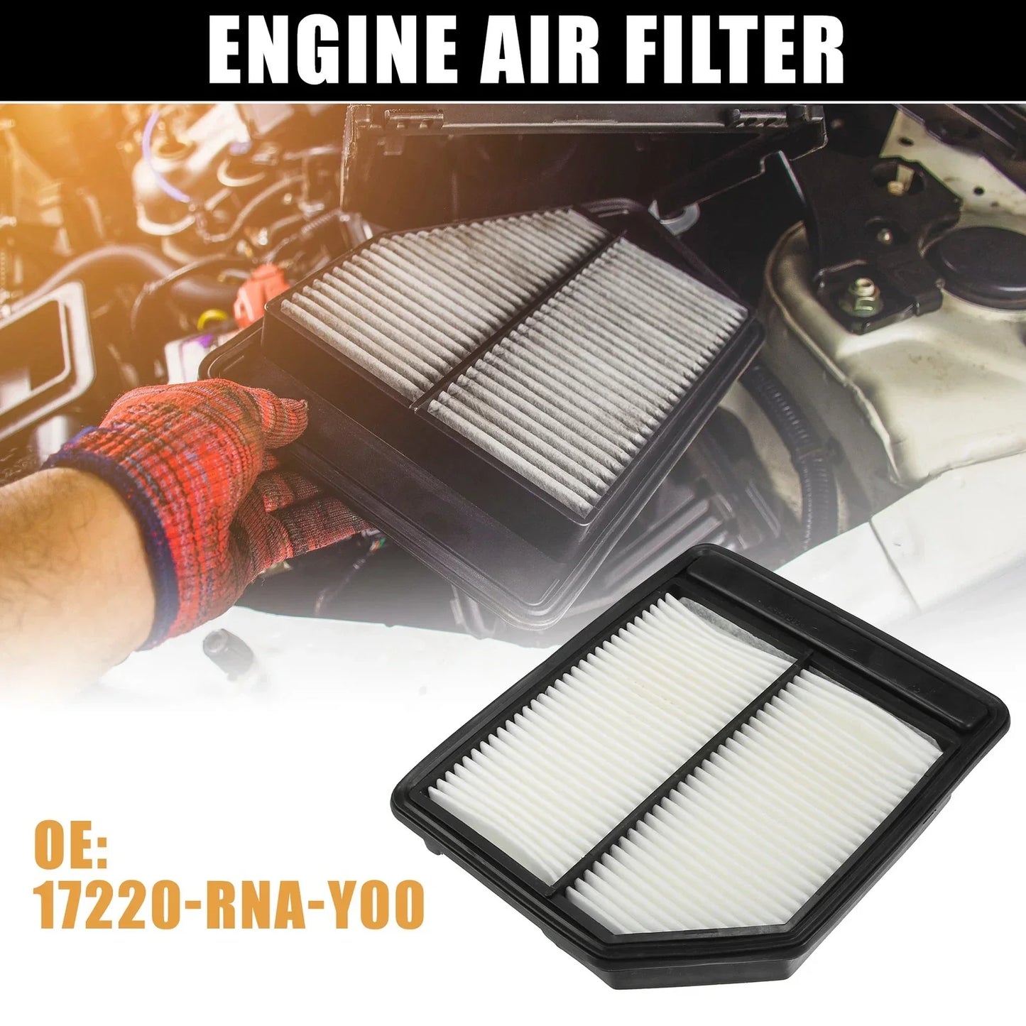 Engine Air Filter for Honda Civic 1.8L 4CYL CNG (2006-2011)