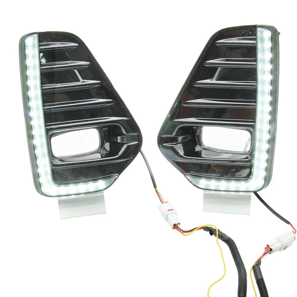 LED Daytime Running Lights w/ Turn Signal for Nissan Kicks (2021)