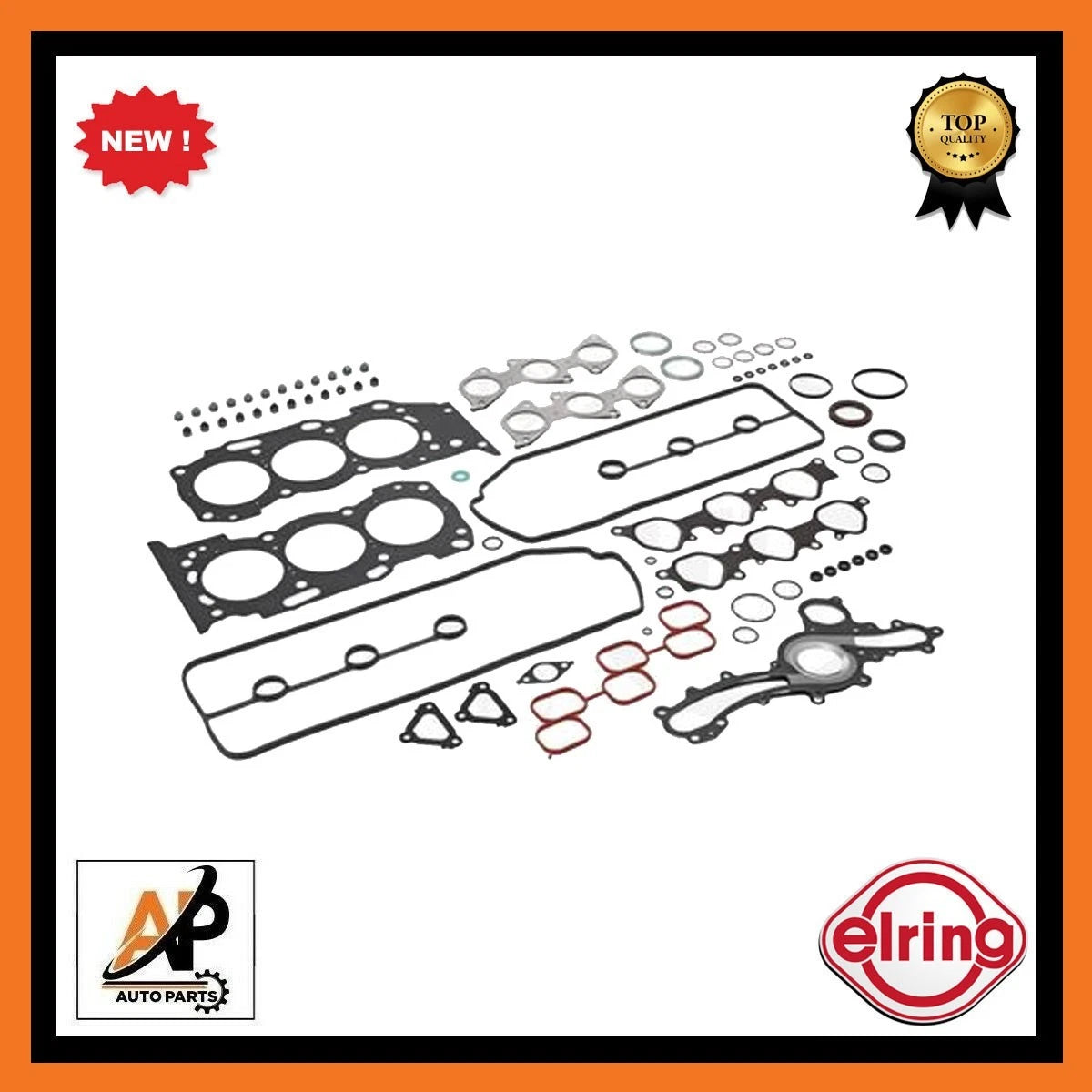 Cylinder Head Gasket Kit OEM Replacement for Toyota 1GR-FE (2005–2009)