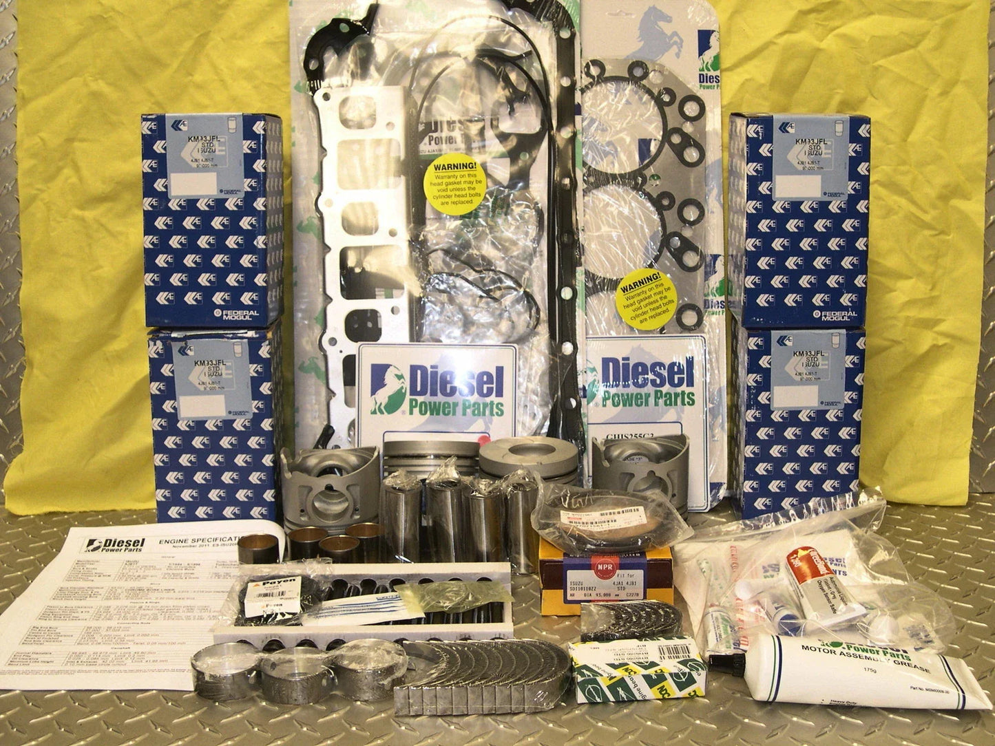 Premium Engine Kit for Holden RA Rodeo 3.0L Turbo Diesel (2003)