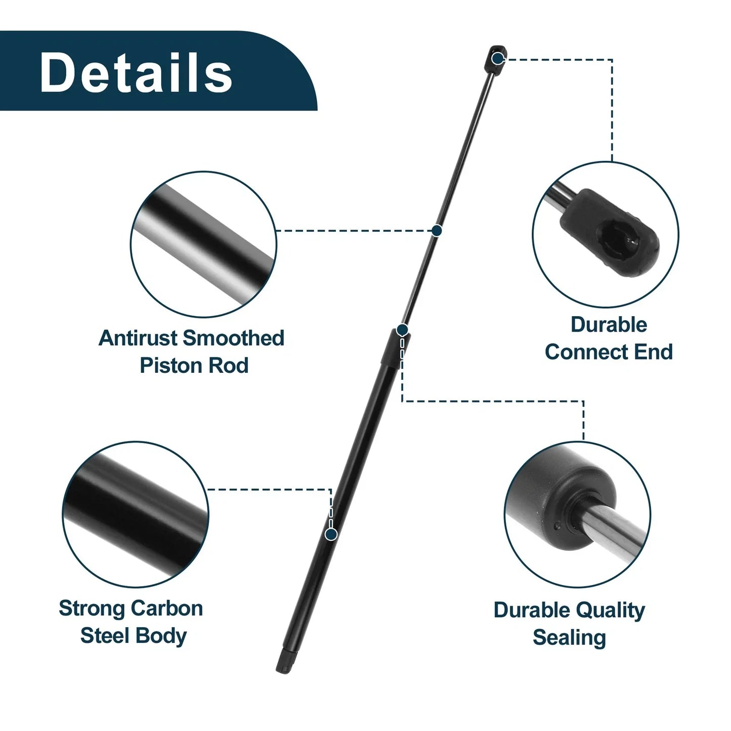 Hood Lift Supports Struts for Chevrolet HHR (2006-2011)