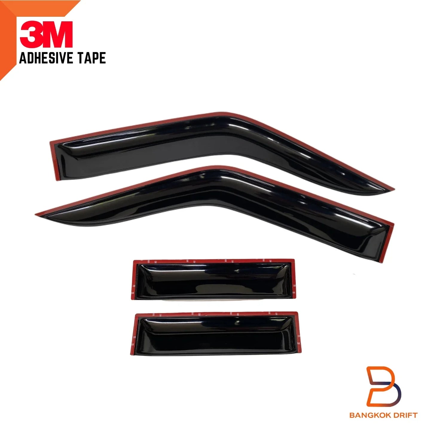 Weather Shield Window Visor Rain Guard for Holden Rodeo (1989-1996)