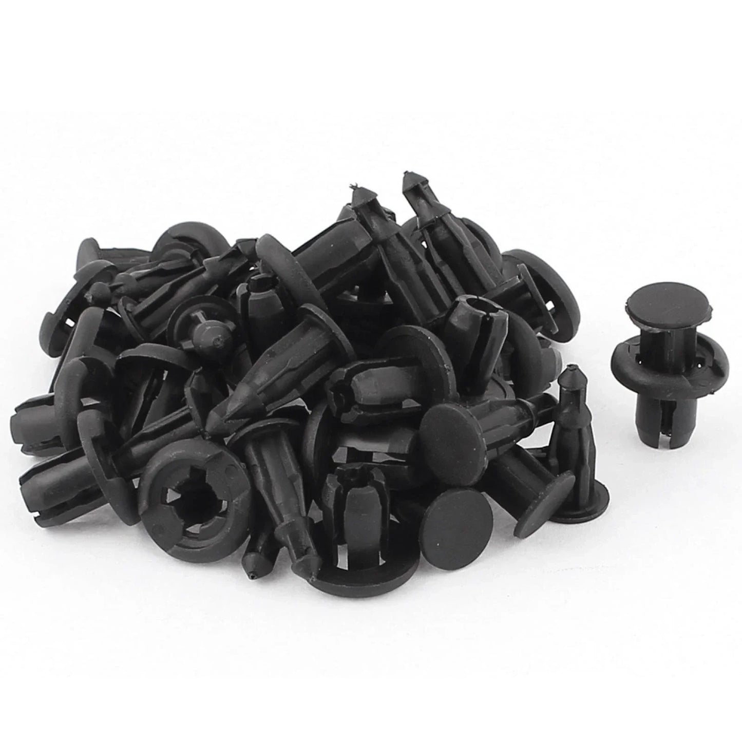 25 x Plastic Rivet Fastener Clips for Honda Bumper Mudguard