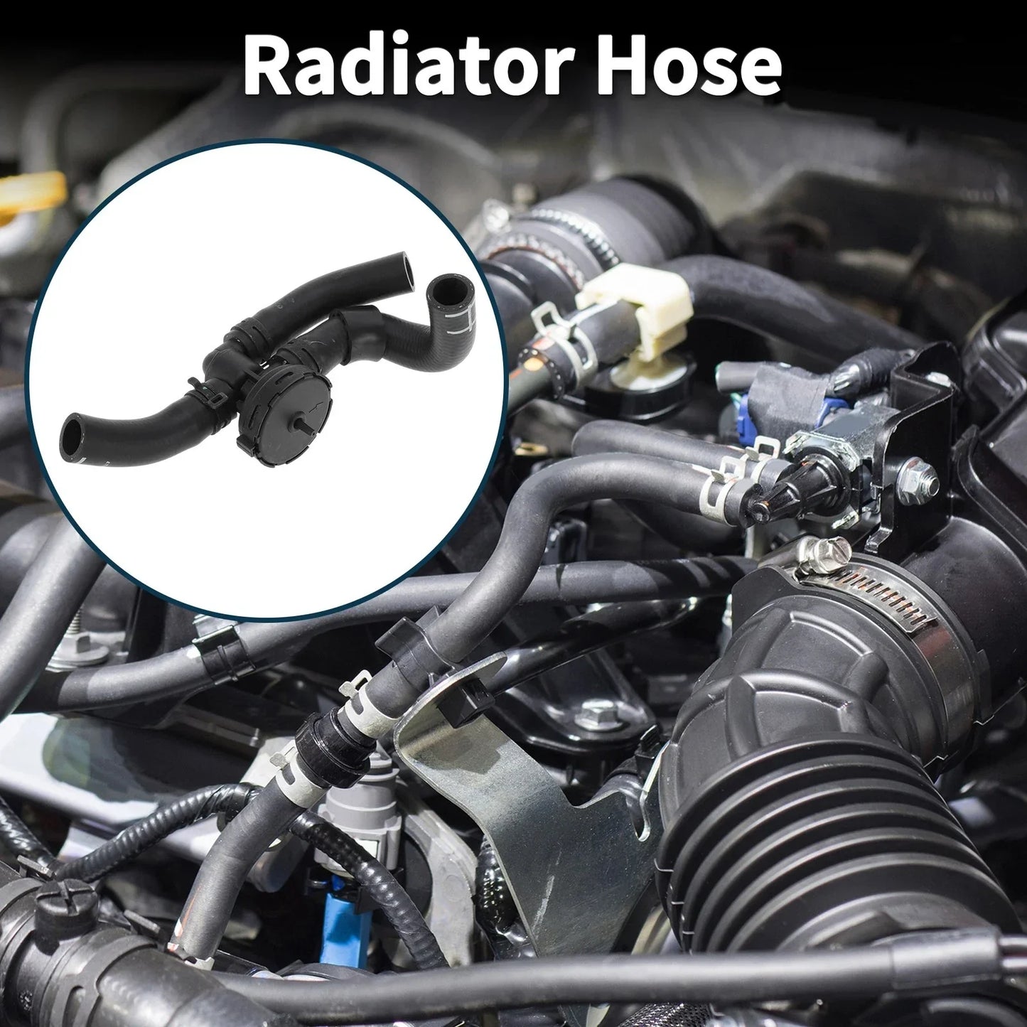 Radiator Hose for Porsche Cayenne 3.0L 2011-2014 Coolant Pipe (2011-2014)